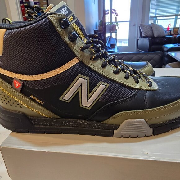 New Balance Numeric Men's 440 Trail Black Green NM440TBF SKATE HIKING SIZE 10 - Picture 5 of 14